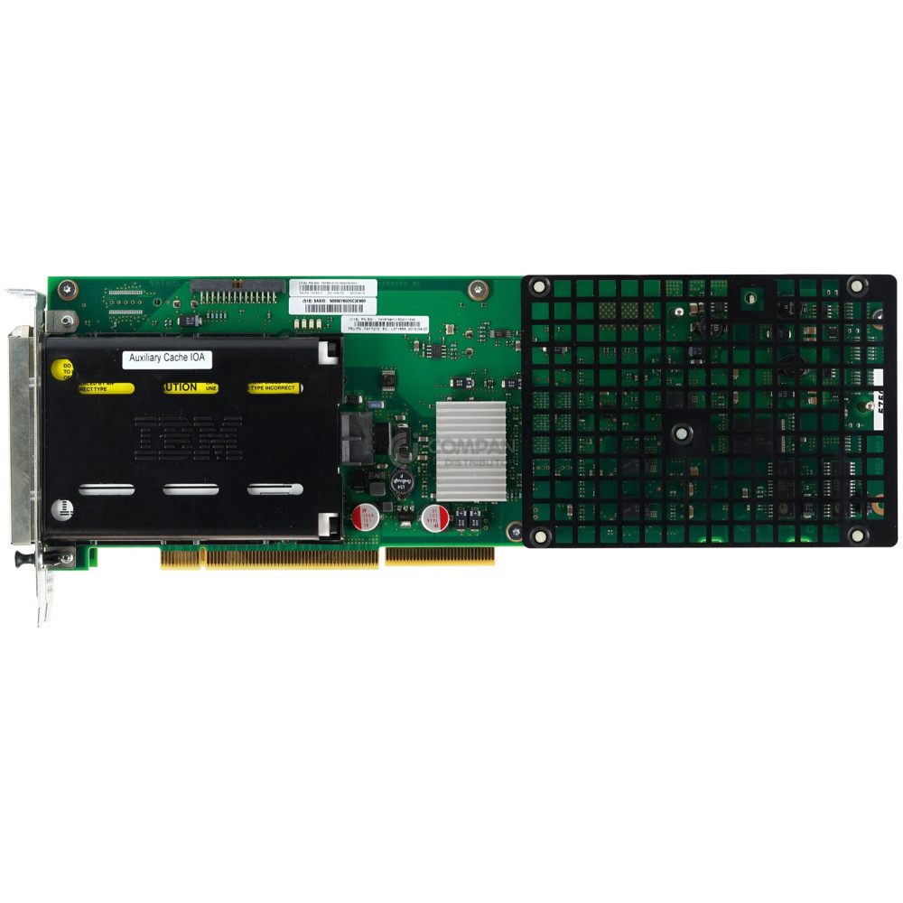 74Y7489 IBM SAS 3GB 4-PORT PCIX RAID ADAPTER W/ BATTERY FOR FC-5796 - 572F, 74Y7210, 74Y8313